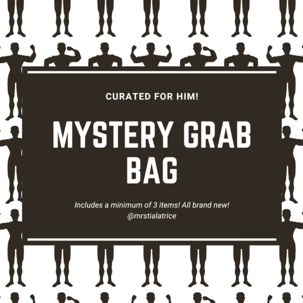 Mystery Grab Bag for Him! The Bigger the Bid, The Bigger the Bundle